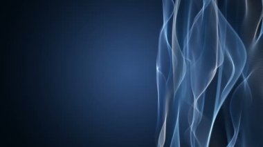 fantastik video animasyon ile dalga nesne hareket, döngü hd 1080p