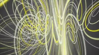 fantastik video animasyon ile dalga nesne hareket, döngü hd 1080p