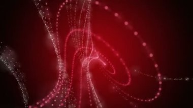 fütüristik video animasyon hareketli parçacık nesnesiyle döngü hd 1080p