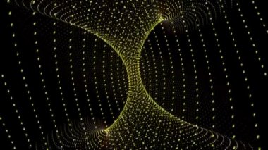 fütüristik video animasyon hareketli parçacık nesnesiyle döngü hd 1080p
