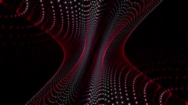 fütüristik video animasyon hareketli parçacık nesnesiyle döngü hd 1080p