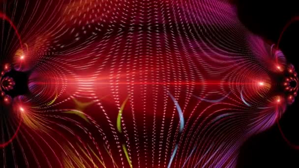 magische videoanimation mit phantasie hintergrund in bewegung, loop hd 1080p