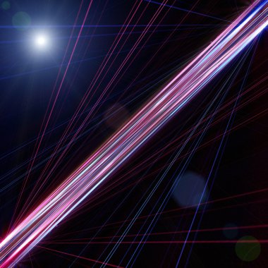 Işıklı gelecek çizgili arkaplan tasarımı