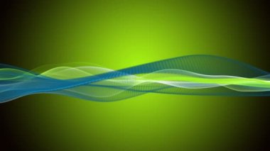 fantastik Eko video animasyon ile dalga nesne hareket, döngü hd 1080p