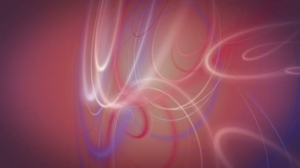 Fantastique animation vidéo avec un objet rayé en mouvement, boucle HD 1080p 