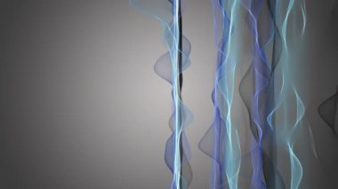 Fantastik video animasyon ile hareket ve senin metin için yer dalga nesnesinde döngü Hd 1080p