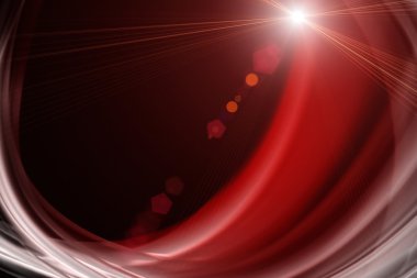 Işıklı fütüristik teknoloji dalga arkaplan tasarımı