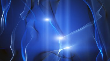 Işıklı fütüristik teknoloji dalga arkaplan tasarımı