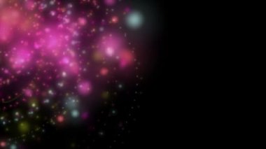 fantastik video animasyon hareketli, parçacık nesnesiyle döngü hd 1080p