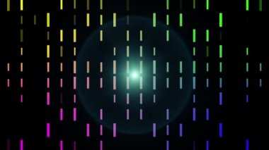 Güçlü ışık şerit video animasyon hareketli, döngü Hd 1080p