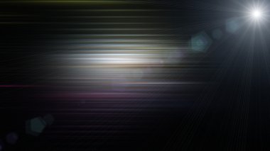 Işıklı gelecek çizgili arkaplan tasarımı