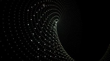 Şerit nesne ve ışıkları hareket, fütüristik video animasyon döngüsü hd 1080p