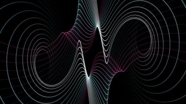 Şerit nesne hareket ile fantastik video animasyon döngüsü hd 1080p