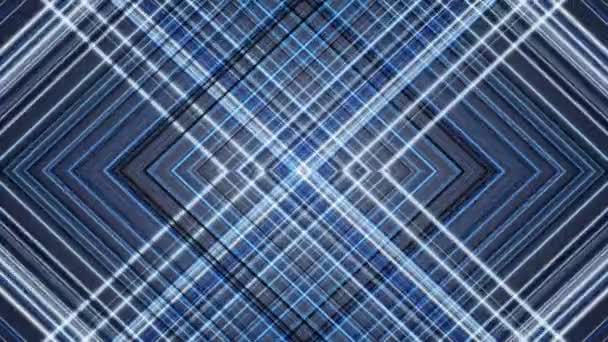 Fantastique animation vidéo avec un objet rayé en mouvement, boucle HD 1080p 