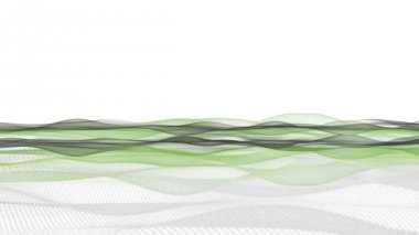 Fantastik Eko video animasyon ile hareket ve senin metin için yer dalga nesnesinde döngü Hd 1080p