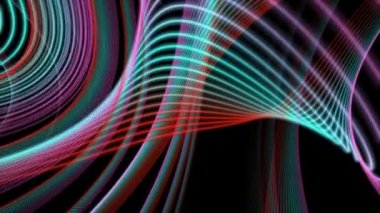 parçacık Şerit nesne hareket ile fantastik video animasyon döngüsü hd 1080p