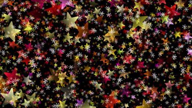 Harika Noel arka plan tasarım yıldız ve kar taneleri ile