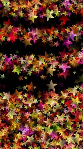 Tolles Weihnachtsdesign mit leuchtenden Sternen — Stockfoto
