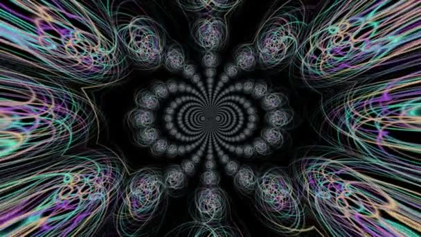 Animation vidéo magique avec fond fantastique en mouvement, boucle HD 1080p 