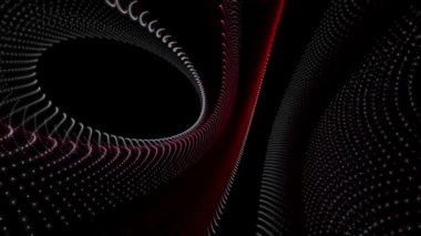 parçacık Şerit nesne hareket ile fantastik video animasyon döngüsü hd 1080p