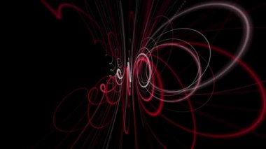 parçacık Şerit nesne hareket ile fantastik video animasyon döngüsü hd 1080p
