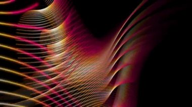 parçacık Şerit nesne hareket ile fantastik video animasyon döngüsü hd 1080p