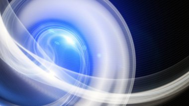 Işıklı fütüristik teknoloji dalga arkaplan tasarımı