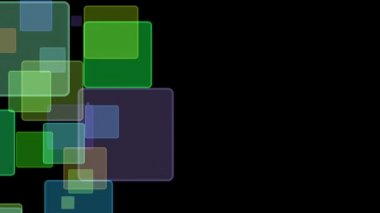 fantastik video animasyon kare nesneleri hareket ile döngü hd 1080p