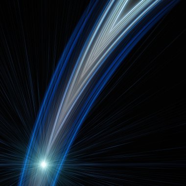 Işıklı fütüristik teknoloji dalga arkaplan tasarımı