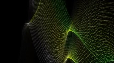 parçacık Şerit nesne hareket ile fantastik Eko video animasyon döngüsü hd 1080p