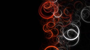 Fantastik şık daire arka plan tasarlamak