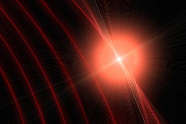 Işıklı gelecek çizgili arkaplan tasarımı