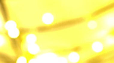 Bulanık parlak yuvarlak ışıklar, bulanık şehir ışıkları, soyut sarı ampuller, kavram ve metin için arka plan Yüksek kalite