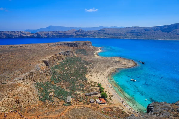 Gramvousa Adası. Crete, Yunanistan.