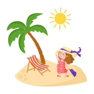 Çizgi film Seyahat veya Tatil Koleksiyonu