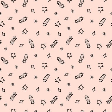 Boşluk siyah ve beyaz, pürüzsüz desen