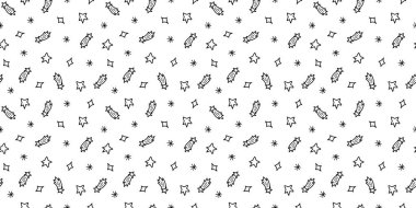 Boşluk siyah ve beyaz, pürüzsüz desen