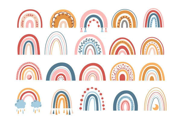 Bahar boho pastel renkli gökkuşağı klitorisi seti