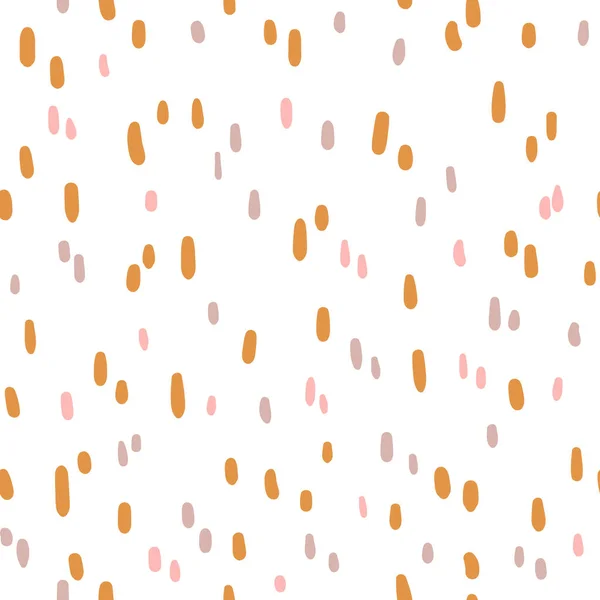 Boho abstrakte nahtlose Muster oder digitales Papier, einfacher geometrischer Hintergrund im Bohemian-Stil, moderne abstrakte Formen Textur für Textilien, Packpapier, Scrapbooking — Stockvektor
