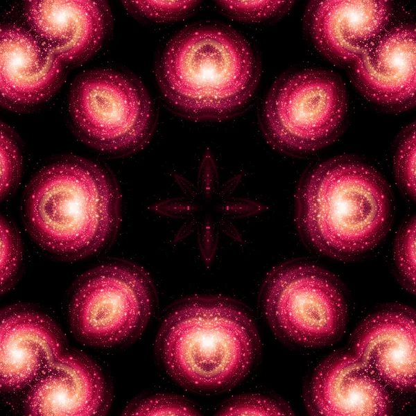 Kis rózsaszín Burst Kaleidoszkóp — Stock Fotó