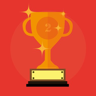 Yıldız ile kupa düz ve iki numara