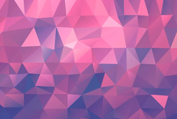 Világos lila háromszög sokszög háttér — Stock Vector