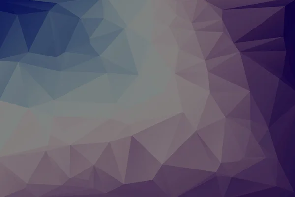 Dark Blue Gradient Polygon Background — Stock Photo, Image