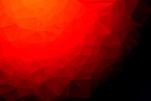 Red And Black Polygon Background — Stock Photo, Image