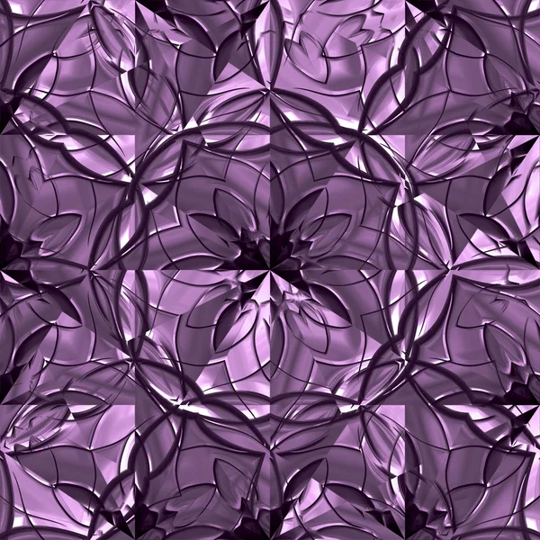 Sötét lila kör virág textúra — Stock Fotó