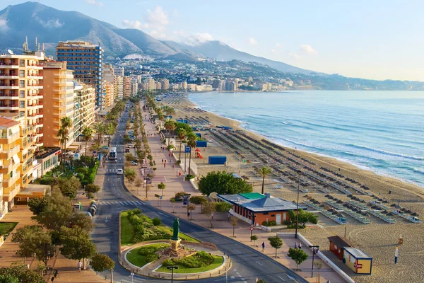 Vista de Fuengirola — Fotografia de Stock