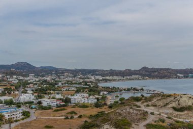 Doğu Akdeniz 'deki Yunan güneş adasında tatil hissi - Rodos / Yunanistan