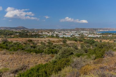 Doğu Akdeniz 'deki Yunan güneş adasında tatil hissi - Rodos / Yunanistan