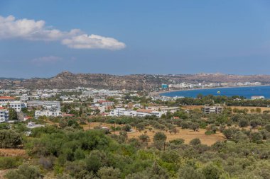 Doğu Akdeniz 'deki Yunan güneş adasında tatil hissi - Rodos / Yunanistan