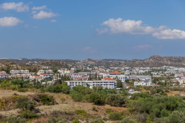 Doğu Akdeniz 'deki Yunan güneş adasında tatil hissi - Rodos / Yunanistan
